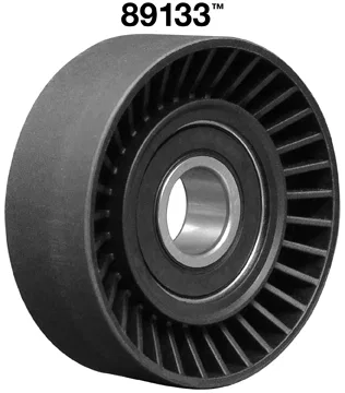 89133 – DAYCO Drive Belt Tensioner Pulley, OE Replacement 14 Millimeter Bearing Width Smooth Pulley